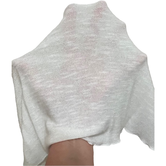 🌺 SOLD 🌺 NWT FREE PEOPLE SHEER LIGHTWEIGHT BELL SLEEVE TOP, SIZE L - Picture 6 of 7